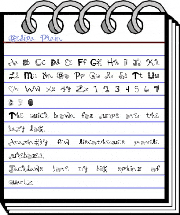 Oedipa Plain Font