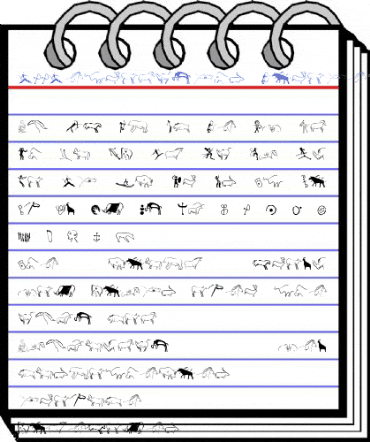 P22Petroglyphs Font