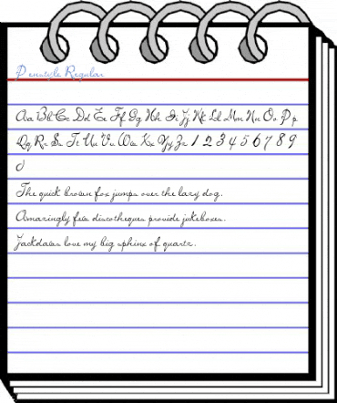 Penstyle Regular Font