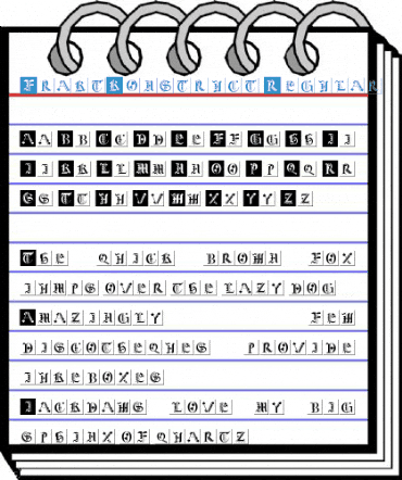 FraktKonstruct Font