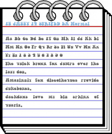 FZ JAZZY 14 STRIPED EX Font