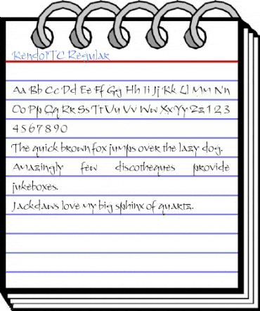 KendoITC Regular Font