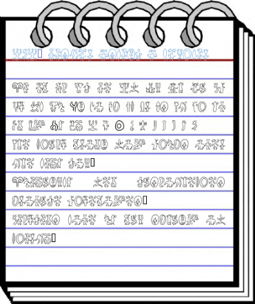 101! Easter Island I Regular Font