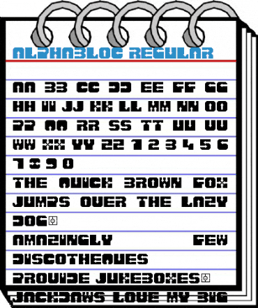 AlphaBloc Regular Font