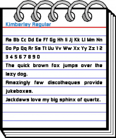 Kimberley Regular Font