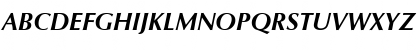 Optimum Bold Italic Font