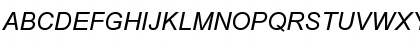 Arial MT Italic Font