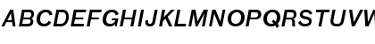 Bau-MediumItalic Regular Font