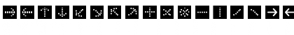 ButtonBonus SquareNegative Font