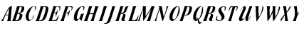 Broach Italic Font