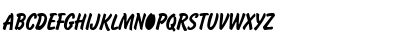 BrushType-SemiBoldA Italic Font