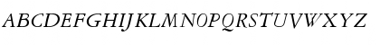 Garamond Three Italic Font