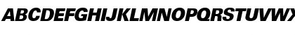 UltimateSerial-Xbold Italic Font