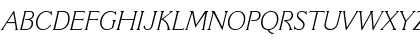 Cantoria MT Light Italic Font
