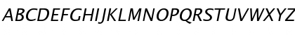 OfficeTypeSansC Italic Font