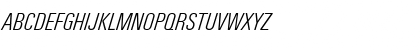 UnitusDEELigCon Italic Font