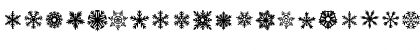 DH Snowflakes Regular Font