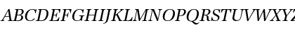 URWAntiquaT Italic Font