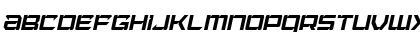 Laser Wolf Condensed Italic Condensed Italic Font