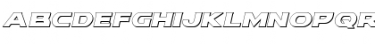 Modi Thorson 3D Italic Italic Font