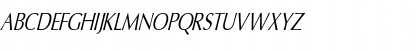 Oregon LDO Condensed Oblique Font