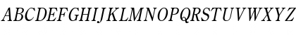 Cento Condensed Italic Font