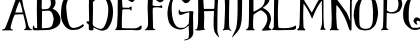 Elementary Gothic Regular Font