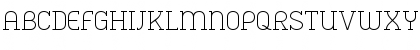 Charifa SerifThin Regular Font