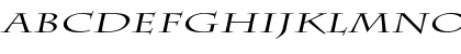 Chaz Extended Italic Font