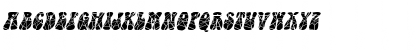 Groovey-Cracked Italic Font