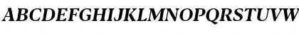 Blacker Text Bold Italic Font