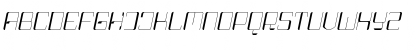 Haike  Thin SemCond Italic Font