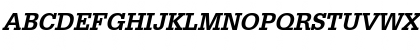 Classic Typewriter Bold Italic Font