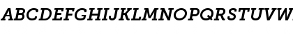 Museo Slab 700 Italic Font