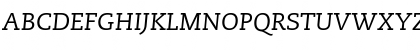 Caecilia RomanOsF Italic Font