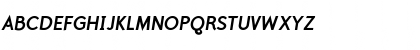 Polymer Caps Bold Italic Font