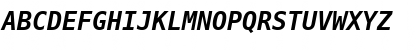 PrimaSansMono BT Bold Oblique Font