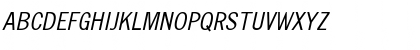 QuickType II Condensed Italic Font