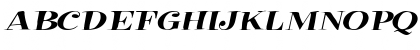 RaskinExtended Italic Font