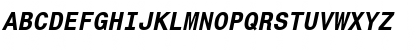 Corporate Mono Bold Oblique Font