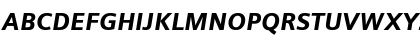 Siemens Sans Black Italic Font