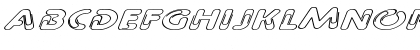 Snow-blind 3 Italic Font
