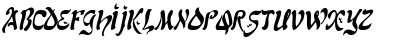 SolomonCondensed Italic Font