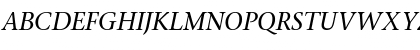 Stone Serif ITC Medium Italic Font