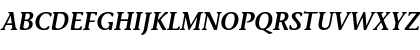 StoneInfOSITC Italic Font