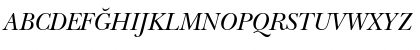 Baez Italic Font