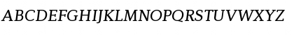 Diverda Serif Com Italic Font