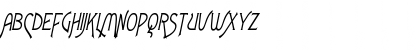 Fletch Condensed Italic Font