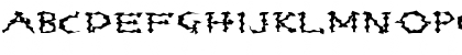 FZ WACKY 23 EX Normal Font