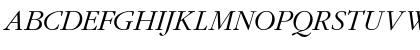 Garamond Light Italic Font